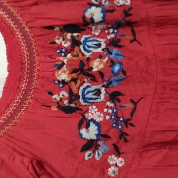 FLASH SALE! Free People Floral Dress Sz.L Never Worn Made Smaller (X-63 CRATE) - Picture 2 of 10